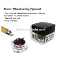 Hot Sale 3D Eyebrow Broderie 12 couleurs Microblading Pigment